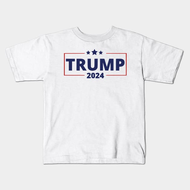 Trump 2024 Kids T-Shirt by Dylante
